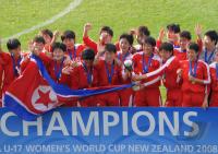 Fussball Frauen FIFA U 17  WM  2008   Korea DVR - USA