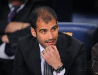Fussball International Champions League  Trainer Josep Guardiola (FC Barcelona)