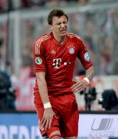 FUSSBALL DFB POKAL  Saison 2012/2013:  FC Bayern Muenchen - VfL Wolfsburg