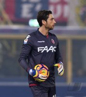 FUSSBALL SERIE A 2016/2017: Torwart Antonio Mirante (FC Bologna)