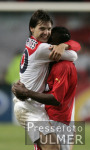 FUSSBALL CHL  JUBEL  AS Monaco 3-1 Real Madrid