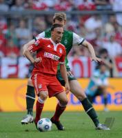 FUSSBALL  1. BUNDESLIGA:  FC Bayern Muenchen - SV Werder Bremen