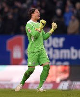 Fussball, 1. Bundesliga  Saison 2014/2015: Hamburger SV - Borussia Moenchengladbach