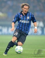 Fussball Champions League  Saison 2011/2012: Diego Forlan (Inter Mailand)