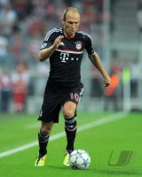 Fussball CHL  Saison 2011/2012:  Arjen Robben (FC Bayern Muenchen)