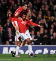 FUSSBALL  International CHL 09/10 :  ManU - FC Bayern  Muenchen