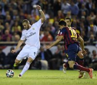 FUSSBALL International COPA DEL REY 13/14:  FC Barcelona - Real Madrid