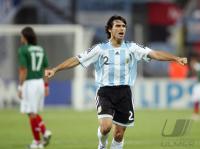 Fussball WM 2006: Argentinien - Mexiko , Argentina - Mexico