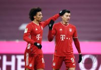 Fussball 1. Bundesliga Saison 20/21: FC Bayern Muenchen - 1.FSV Mainz 05