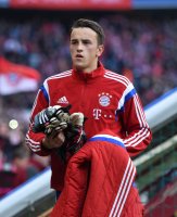 Fussball 1. Bundesliga Saison 14/15: FC Bayern Muenchen - TSG 1899 Hoffenheim