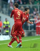 Fussball 1. Bundesliga, Saison 2012/2013:  FC Bayern Muenchen - Hannover 96