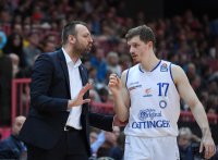 Basketball 1. Bundesliga 17/18 Hauptrunde: Walter Tigers Tuebingen - Oettinger Rockets Gotha/Erfurt