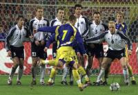 Spielszene WM Quali   Deutschland - Ukraine