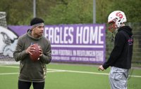 American Football Camp bei den Reutlingen Eagles mit Marcel Dabo