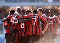 FUSSBALL SERIE A 2012/2013: JUBEL AC Mailand