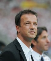 Fussball 1. Bundesliga  Saison 2011/2012:  Manager Fredi Bobic (VfB Stuttgart)