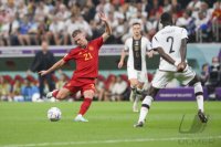 FUSSBALL WM 2022 Vorrunde: Spanien - Deutschland