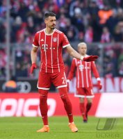 Fussball  1.Bundesliga   Saison 17/18: FC Bayern Muenchen -  Hertha BSC Berlin