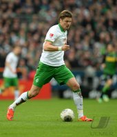 Fussball, 1. Bundesliga  Saison 2013/2014: SV Werder Bremen - Borussia Moenchengladbach