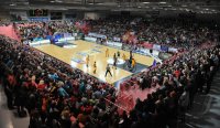 Basketball 1. Bundesliga 2011/2012:  Walter Tigers Tuebingen - Alba Berlin