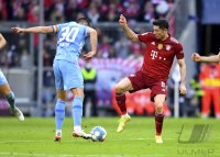 Fussball 1. Bundesliga Saison 21/22: FC Bayern Muenchen -  SC Freiburg