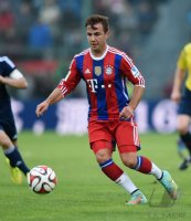 FUSSBALL 1. Bundesliga 2014/2015: Mario Goetze (FC Bayern Muenchen)