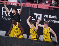 Basketball 2. Bundesliga 2021/2022: Tigers Tuebingen - wiha Panthers Schwenningen