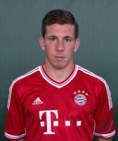 Fussball 1. Bundesliga 2013/2014:  Fototermin beim  FC Bayern Muenchen