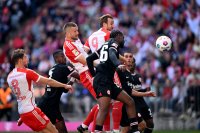 Fussball 1. Bundesliga 23/24: FC Bayern Muenchen - Eintracht Frankfurt