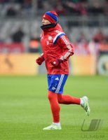 Fussball DFB Pokal Achtelfinale 14/15: Bastian Schweinsteiger (FC Bayern Muenchen)