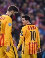 Fussball CHL 15/16 Viertelfinale: Atletico Madrid - FC Barcelona