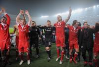 FUSSBALL  International CHL 09/10 : JUBEL  FC Bayern  Muenchen