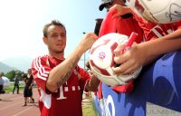 Fussball 1. Bundesliga Saison   2011/2012 : Rafinha (FC Bayern Muenchen)