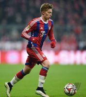 Fussball 1. Bundesliga Saison 14/15: Michell Weiser (FC Bayern Muenchen)