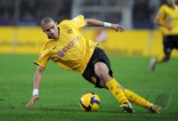 FUSSBALL 1. BUNDESLIGA: Dortmund, ZIDAN Einzelaktion