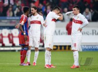 Fussball 1. Bundesliga Saison 14/15: VfB Stuttgart - FC Bayern Muenchen