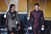 Fussball International  FIFA Ballon d Or 2014: Marta, Messi