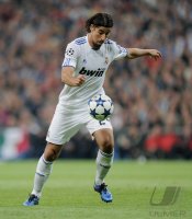 Fussball Champions League  Saison 2010/2011:  Sami KHEDIRA (Real Madrid)