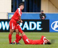 Fussball Frauen FIFA U 17  WM  2008  Nordkorea - Ghana