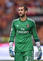 Fussball International Serie A 14/15: Torwart Diego Lopez (AC Mailand)