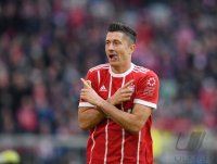 Fussball 1. Bundesliga Saison 17/18: FC Bayern Muenchen - 1. FSV Mainz 05