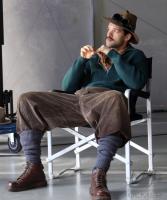 Dreharbeiten mit Spielern der deutschen Nationalmannschaft