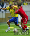 FUSSBALL Weltmeisterschaft Spielszene Brasilien vs. Tuerkei Halbfinale