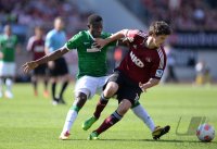 Fussball 1. Bundesliga  Saison  2012/2013: 1. FC Nuernberg - SV Werder Bremen