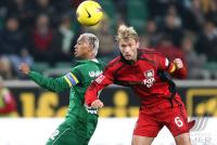 Fussball 1. Bundesliga: Wolfsburg - Leverkusen
