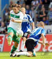 FUSSBALL 1. BUNDESLIGA: Bielefeld - Bremen