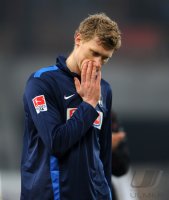 Fussball 1. Bundesliga : Enttaeuschung Pavel Pogrebnyak (VfB Stuttgart)
