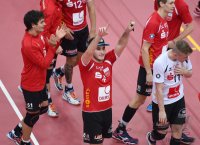 Volleyball  1. Bundesliga  14/15:  TV Rottenburg - Netzhoppers KW-Bestensee