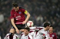 Fussball Uefa-Pokal: Hamburg - Bukarest, Zweikampf