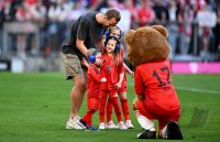 Fussball 1. Bundesliga 23/24: FC Bayern Muenchen - VfL Wolfsburg